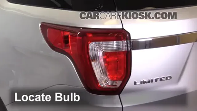 2016 Ford Explorer Limited 2.3L 4 Cyl. Turbo Lights Turn Signal - Rear (replace bulb)